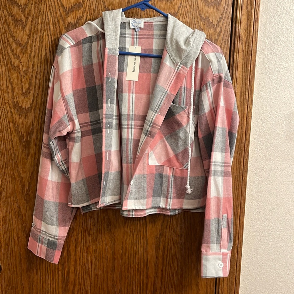 Cropped flannel!